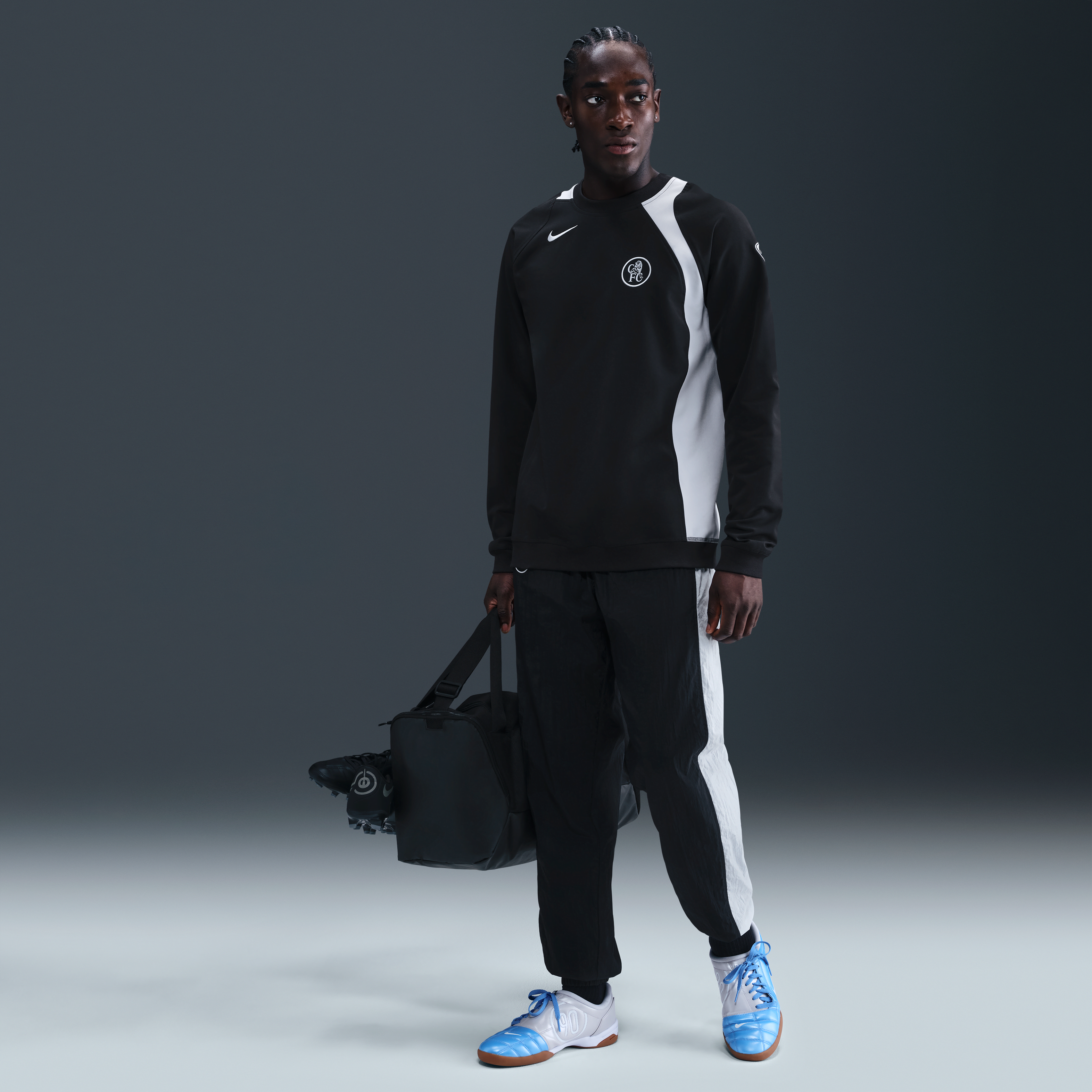 Nike Chelsea FC Third Men's Nike Total 90 Soccer Crew-Neck Top
